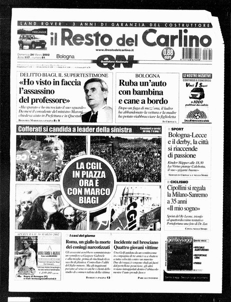 Il Resto del Carlino : giornale dell'Emilia